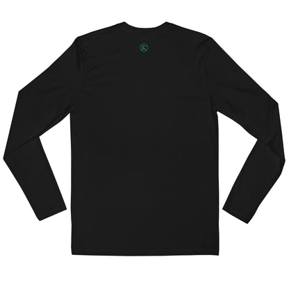 LONG SLEEVE FITTED CREW