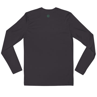 LONG SLEEVE FITTED CREW